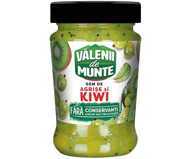 Gem de agrișe&kiwi 280 g